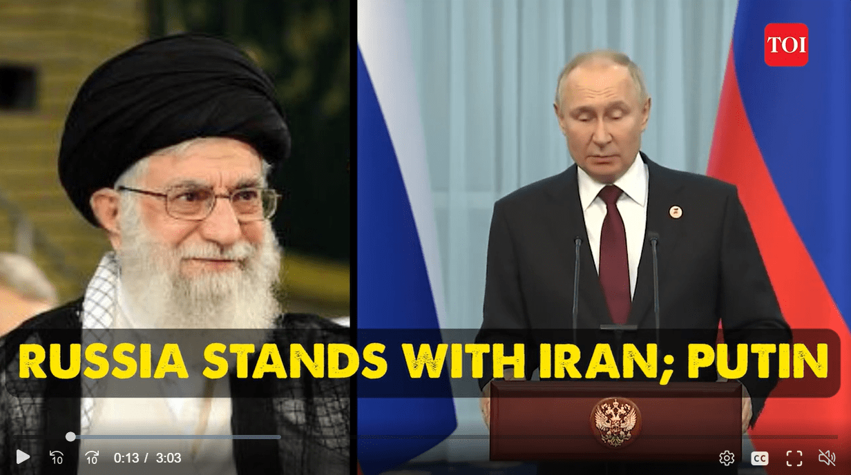 Russia Stands with Iran